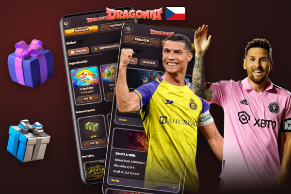 Dragonia Casino accumulator boost na čtyři zápasy s procentuálním navýšením výhry