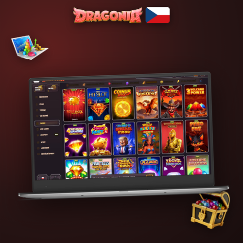 Dragonia Casino desktop verze – plynulý herní zážitek na notebooku s dračím motivem
