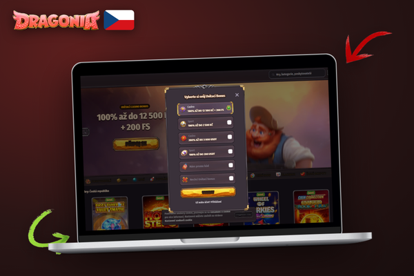 Zabezpečení účtu v Dragonia Casino pomocí dvoufaktorového ověření na mobilu